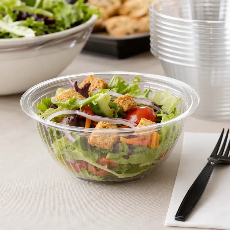 Bowl 10 OZ Clear 12 Count/Pack 18 Packs/Case 216 Count/Case