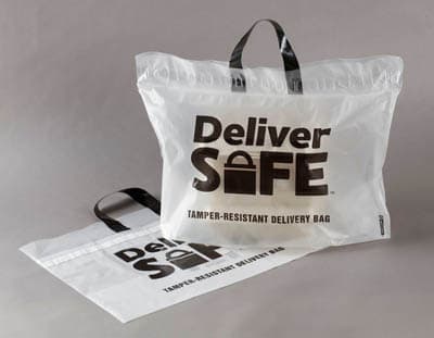 Deliver Safe® Catering Bag 21X10X15 IN 1.75MIL Clear 250/Case