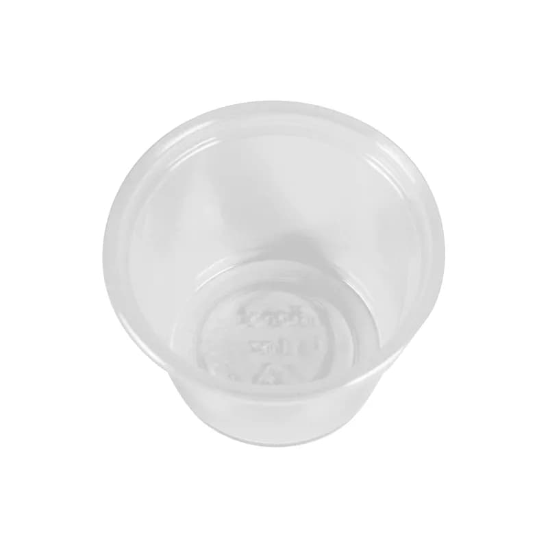 Karat® Cold Souffle & Portion Cup 1 FLOZ PP Clear Tall 2500/Case