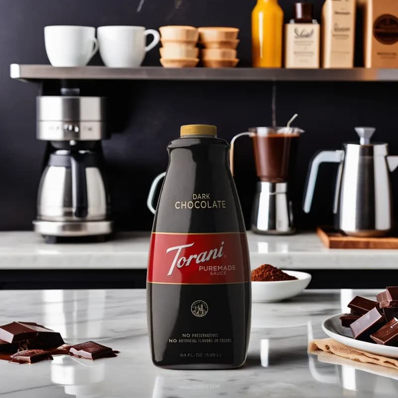 Dark Chocolate Sauce 64 OZ 4/Case