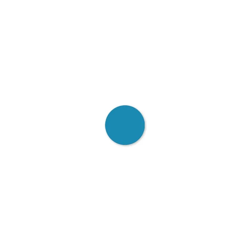 MoveMark® Label 0.75 IN Blue Round 2000/Roll