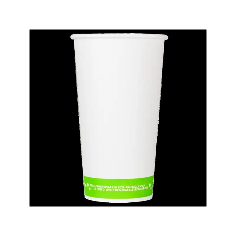 Karat Earth Cup 20 FLOZ PLA White 600/Case