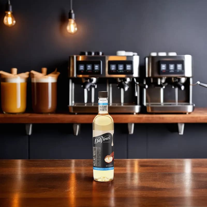 Hazelnut Syrup 750 mL Sugar-Free 1/Each