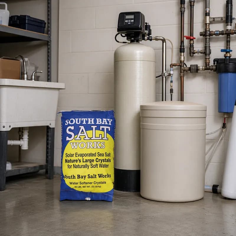 Water Softening Salt Medium (MED) 50 LB 1/Pack