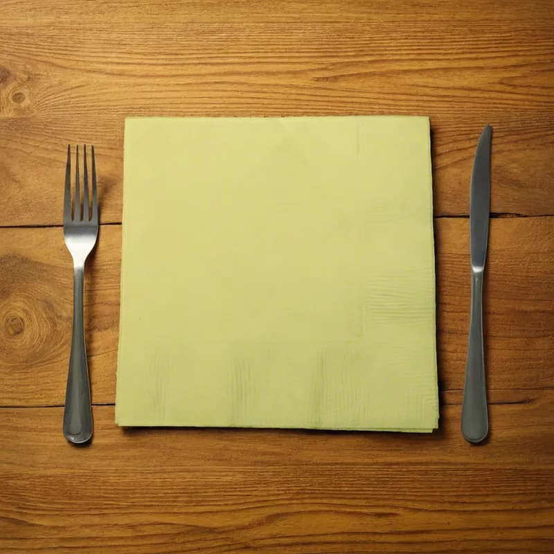 Beverage Napkins 10X10 IN Ivory 4000/Case