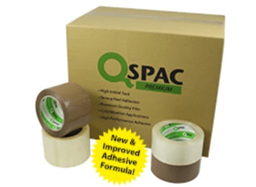 Tape 2IN X1000YD Clear Acrylic 2MIL 6/Case