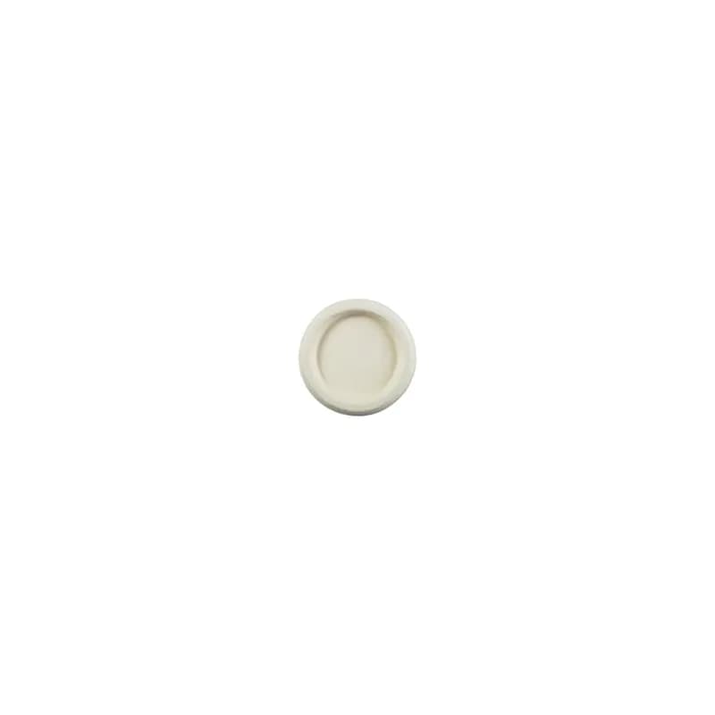 PrimeWare® Lid Molded Fiber Natural For 2 OZ Cold Souffle & Portion Cup 100 Count/Pack 25 Packs/Case