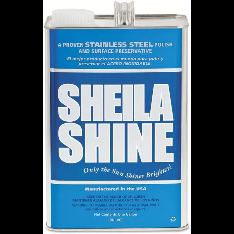 Stainless Steel Cleaner & Polish 1 GAL Liquid Streak-Free 1/Each