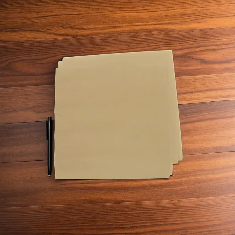 Sheet 12X12 IN Dry Wax Paper Natural Grease Resistant 1000 Sheets/Pack 5 Packs/Case 5000 Sheets/Case