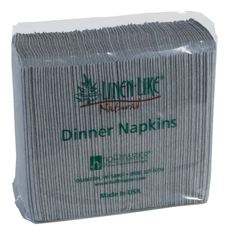 Dinner Napkins 17X17 IN Black Dots Paper Linen Feel 500/Case