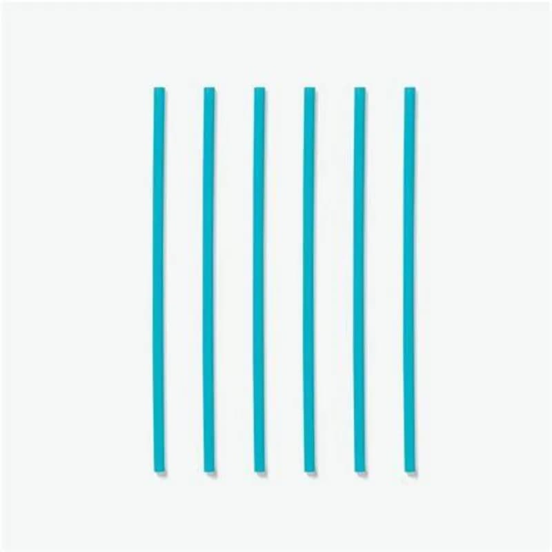 phade® Jumbo Straw 7.75 IN Polyhydroxyalkanoate (PHA) Teal Unwrapped 6000/Case