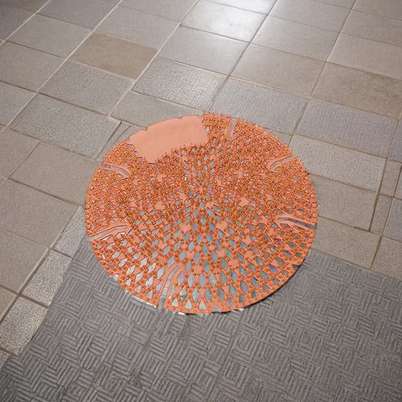 Urinal Screen Mango Bay Orange 10/Box