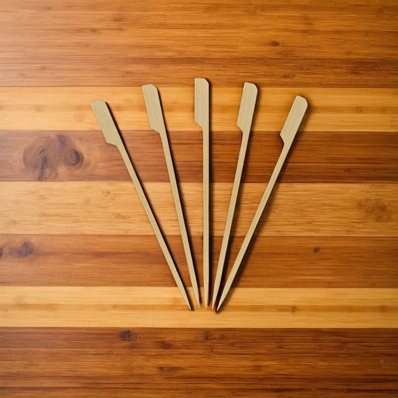 KingSeal® Paddle Pick Bamboo 100 Count/Pack 10 Packs/Case
