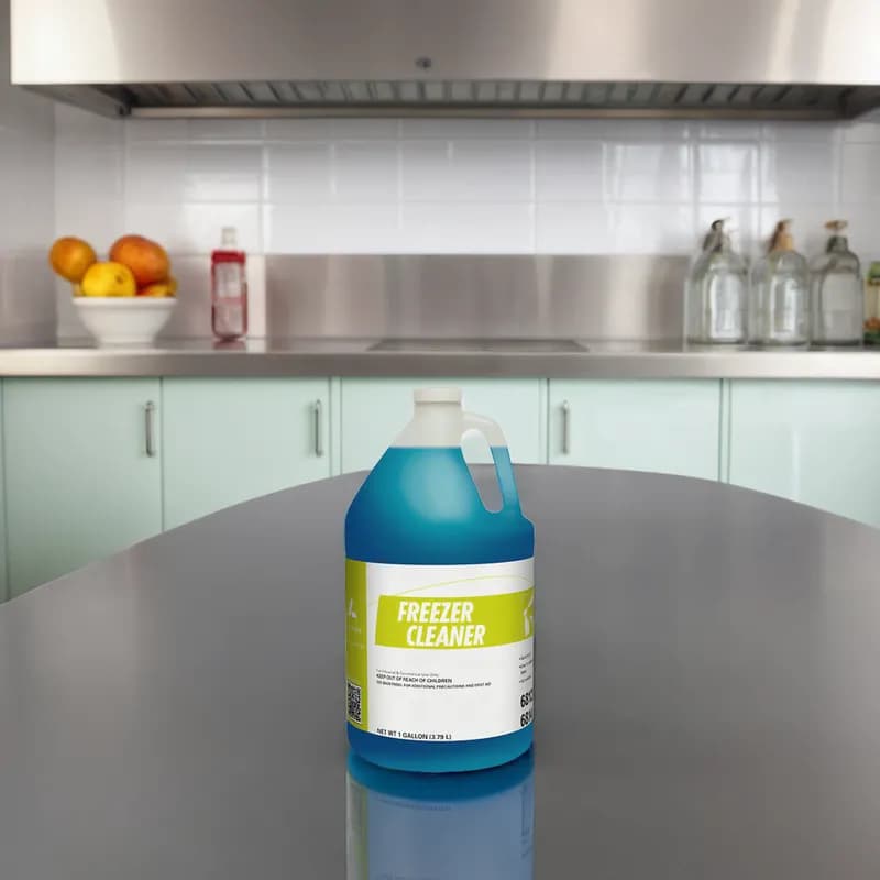 Walk-In Freezer Cleaner 1 GAL Multi Surface Liquid Non-Abrasive Quick Dry 4/Case