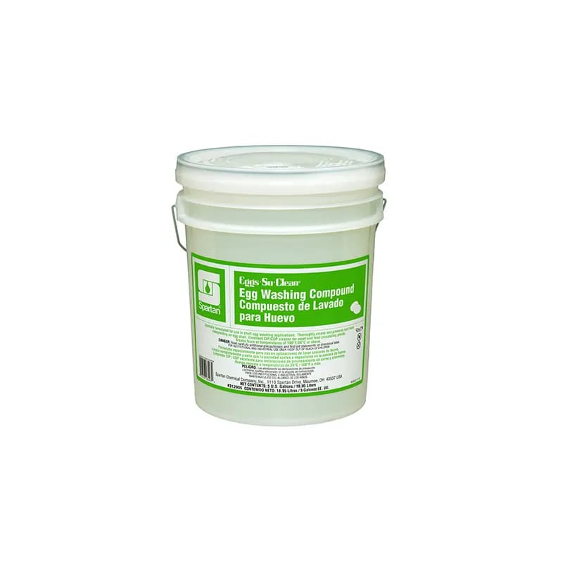 Eggs-So-Clean® Egg Washing Compound 5 GAL Clear Mild Scent 1/Pail