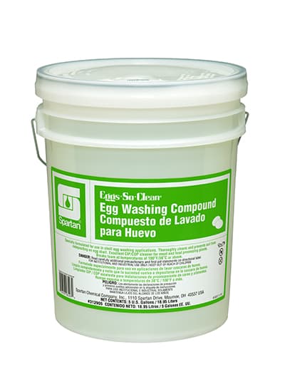Eggs-So-Clean® Egg Washing Compound 5 GAL Clear Mild Scent 1/Pail