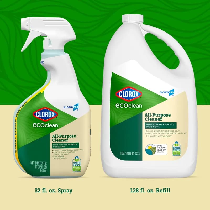 Clorox® EcoClean™ All Purpose Cleaner 128 OZ 4/Case