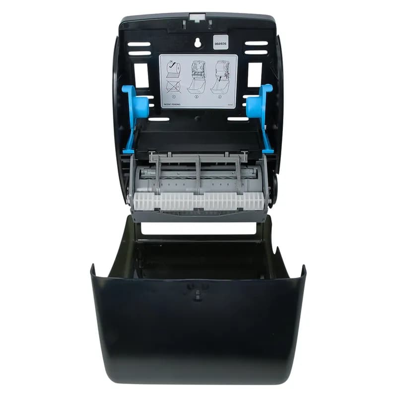 Victoria Bay Paper Towel Dispenser 8.98X11.43X15.02 IN Plastic Black Translucent 1-Roll Touchless Manual Auto Cut 1/Case