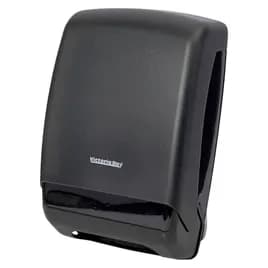 Victoria Bay Paper Towel Dispenser Plastic Black Translucent Multifold 1/Each