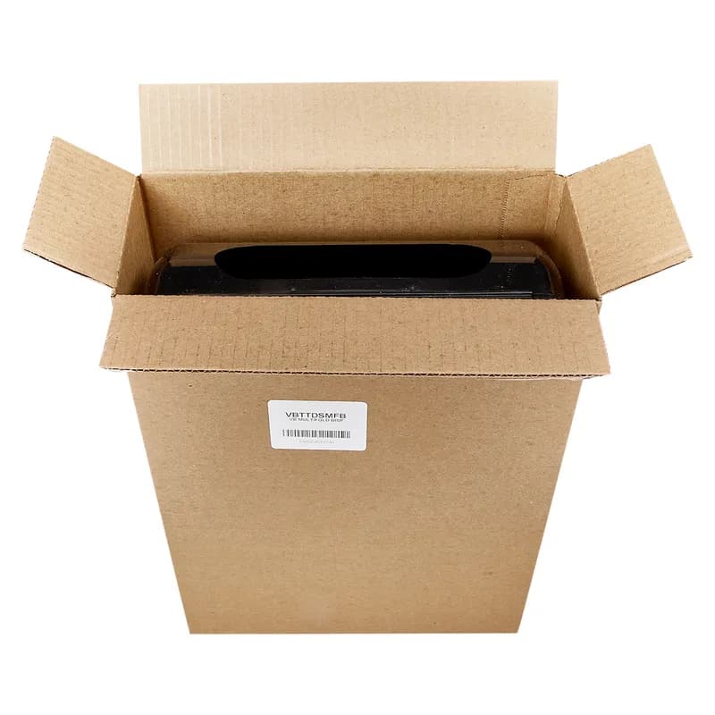 Victoria Bay Paper Towel Dispenser Plastic Black Translucent Multifold 1/Each