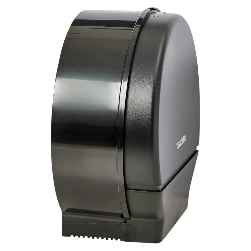 Victoria Bay Toilet Paper Dispenser 9X5.37X11.47X11.22 IN Plastic Black Translucent Jumbo (JRT) 1-Roll 1/Each