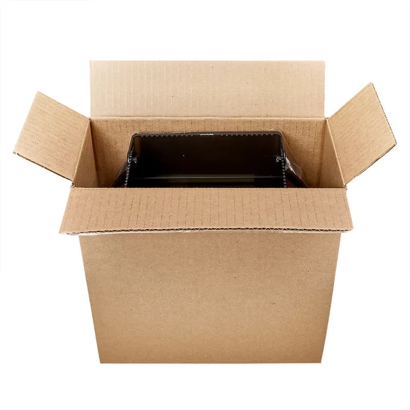 Victoria Bay Toilet Paper Dispenser 9X5.37X11.47X11.22 IN Plastic Black Translucent Jumbo (JRT) 1-Roll 1/Each