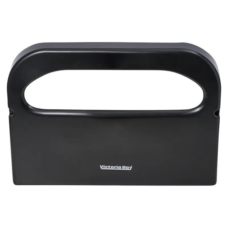 Victoria Bay Toilet Seat Cover Dispenser 1.91X10.24X15 IN Plastic Black Translucent 1/Each