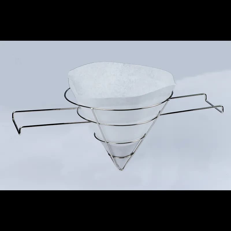 Filter Cone Holder 10 IN Metal Silver 1/Each