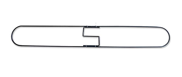 Dust Mop Frame 36X5 IN Black Powder Coated Metal 1/Each