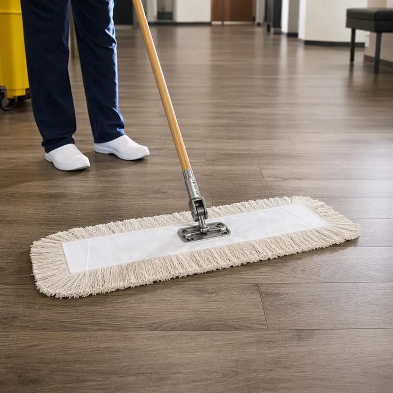 Dust Mop Refill 24X5 IN Cotton 1/Each