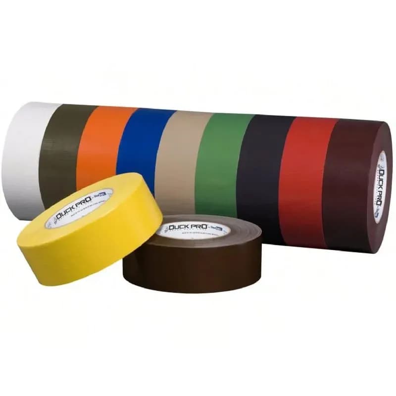 Duck Pro® Duct Tape 48MM X55M Black 7MIL 24 Count/Case 36 Cases/Pallet