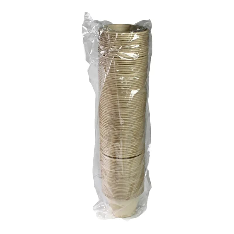 Bowl 16 OZ Pulp Fiber Kraft Round 1000/Case