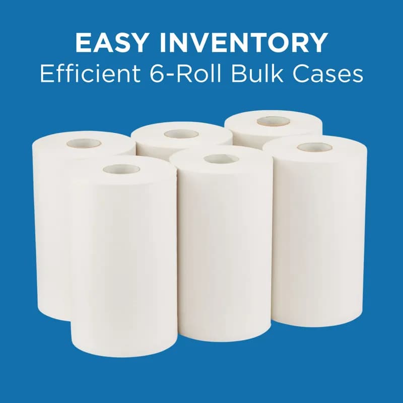 Pacific Blue Ultra™ Roll Paper Towel Pacific Blue Ultra SofPull® 9IN X400FT 1PLY White Standard Roll 6 Rolls/Case