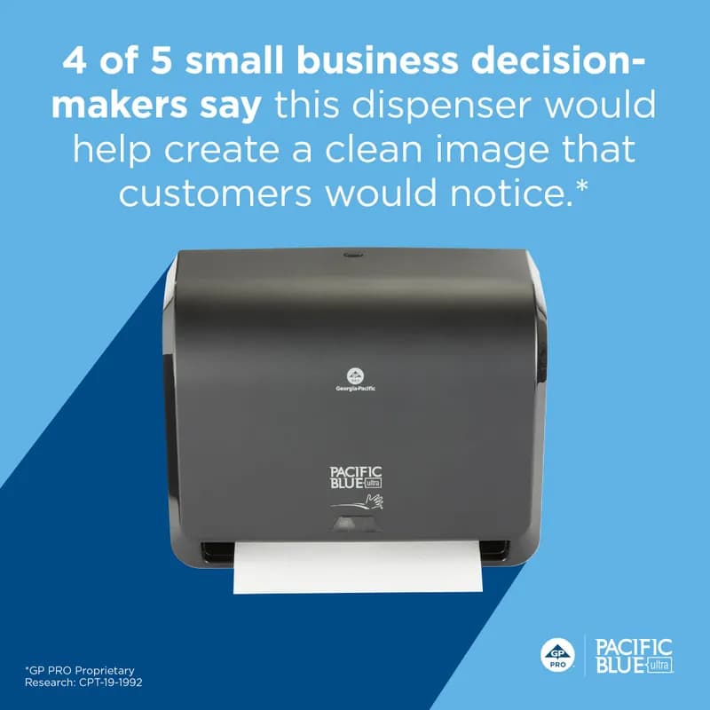 Pacific Blue Ultra™ Roll Paper Towel Pacific Blue Ultra SofPull® 9IN X400FT 1PLY White Standard Roll 6 Rolls/Case