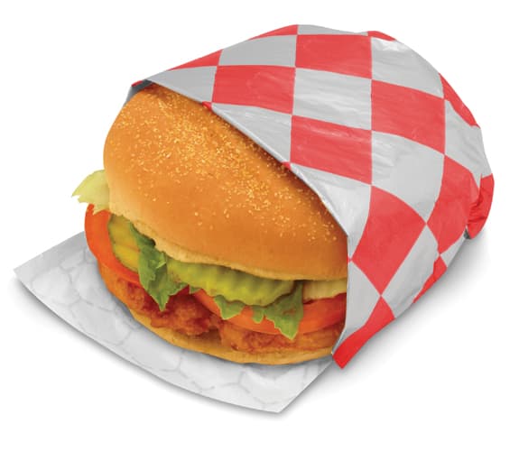 Bagcraft® Sheet 10.5X14 IN Foil-Lined Paper Red Insulated 2000/Case