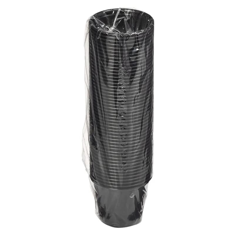 Victoria Bay Souffle & Portion Cup 5.5 OZ PP Black Round 50 Count/Pack 50 Packs/Case 2500 Count/Case