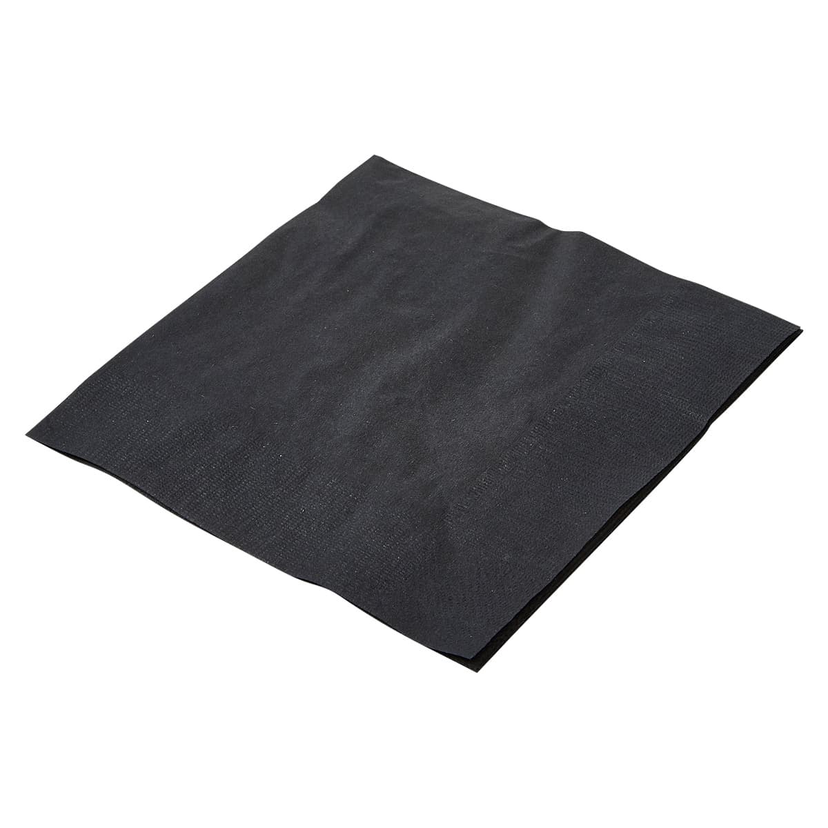 Victoria Bay Beverage Napkins 9X9 IN Black 2PLY 250 Count/Pack 4 Packs/Case 1000 Count/Case