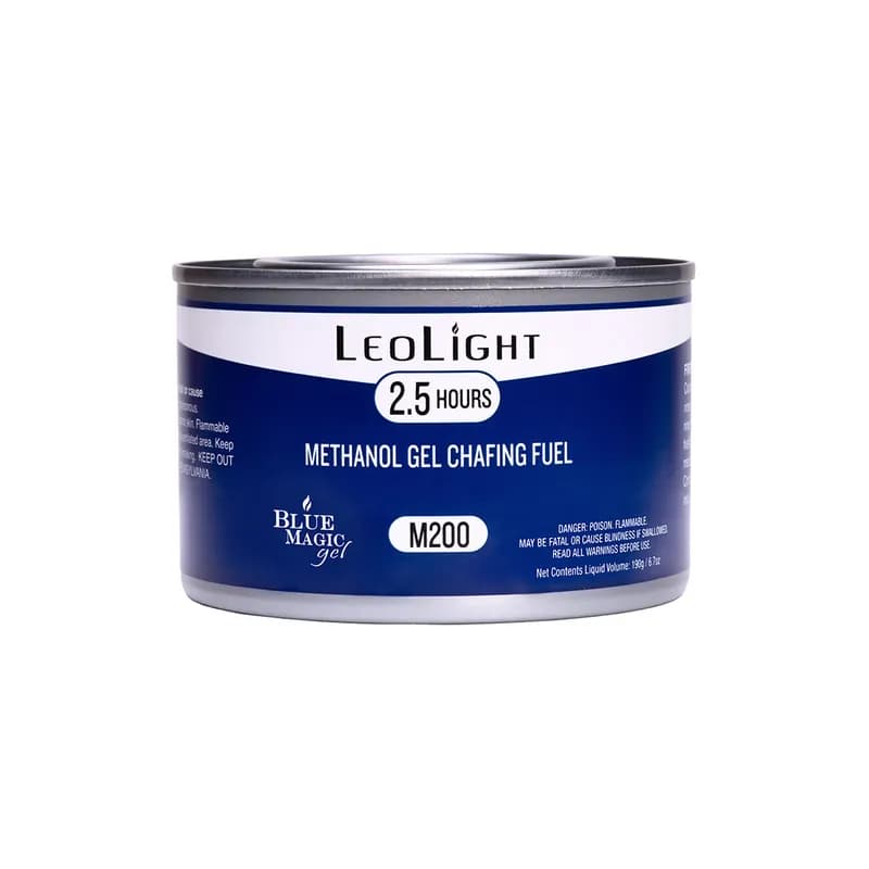 LeoLight Blue Magic™ Methanol Chafing Fuel 2.5-HR 72/Case