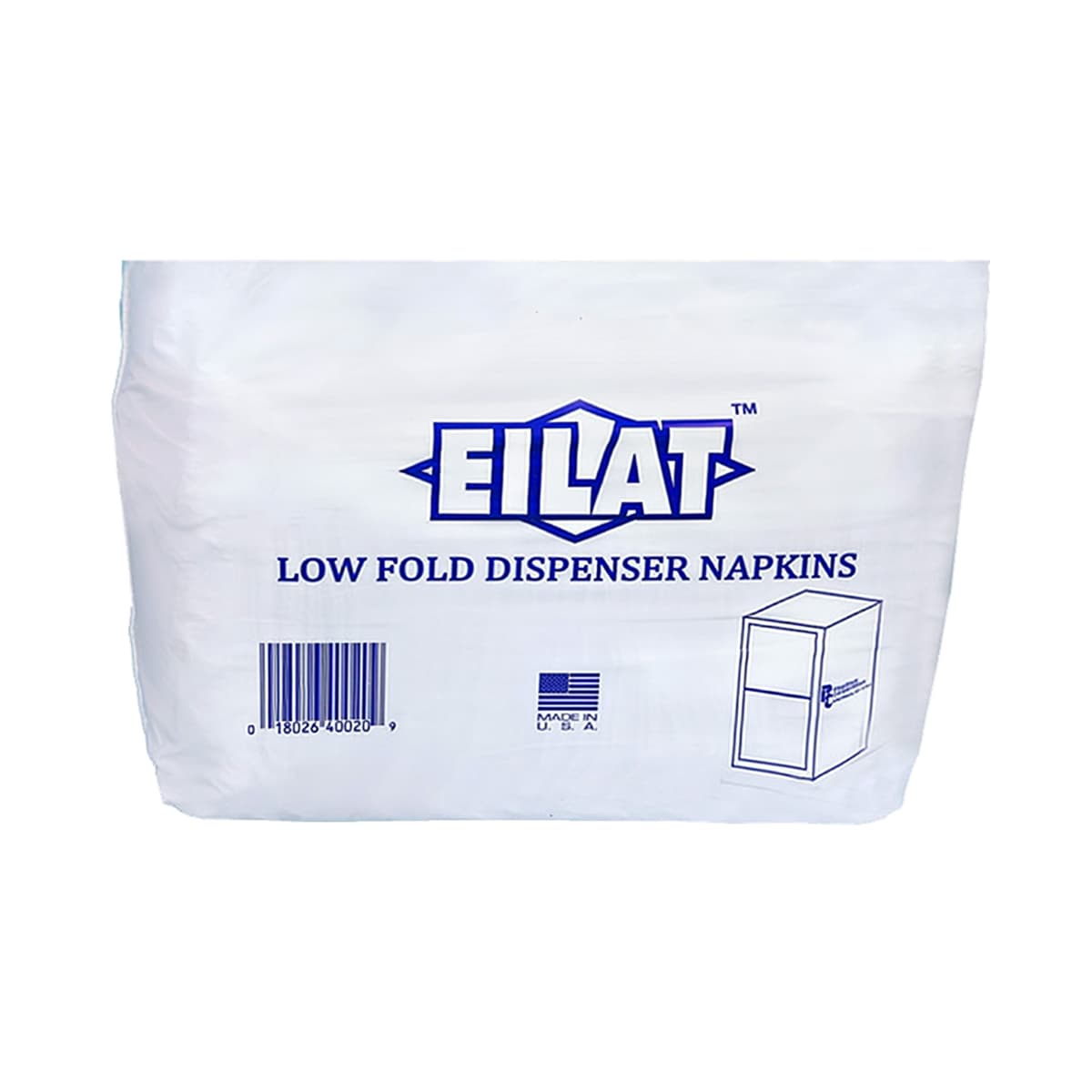 Dispenser Napkins Low Fold 400 Sheets/Pack 20 Packs/Case 8016 Count/Case