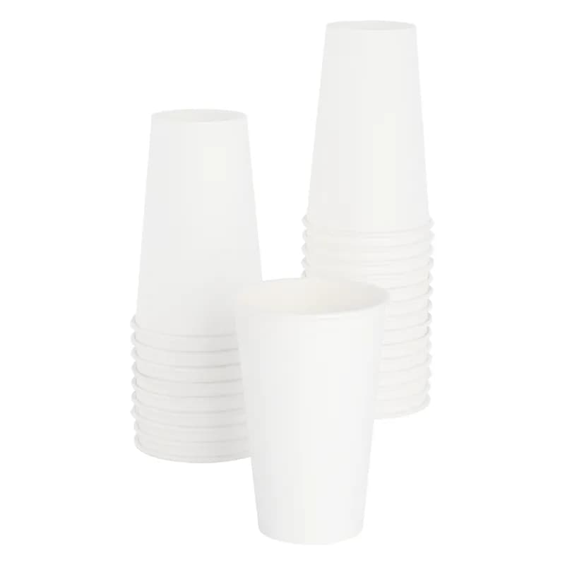 Karat Earth Hot Cup 16 OZ Paper PLA White 90MM 1000/Case