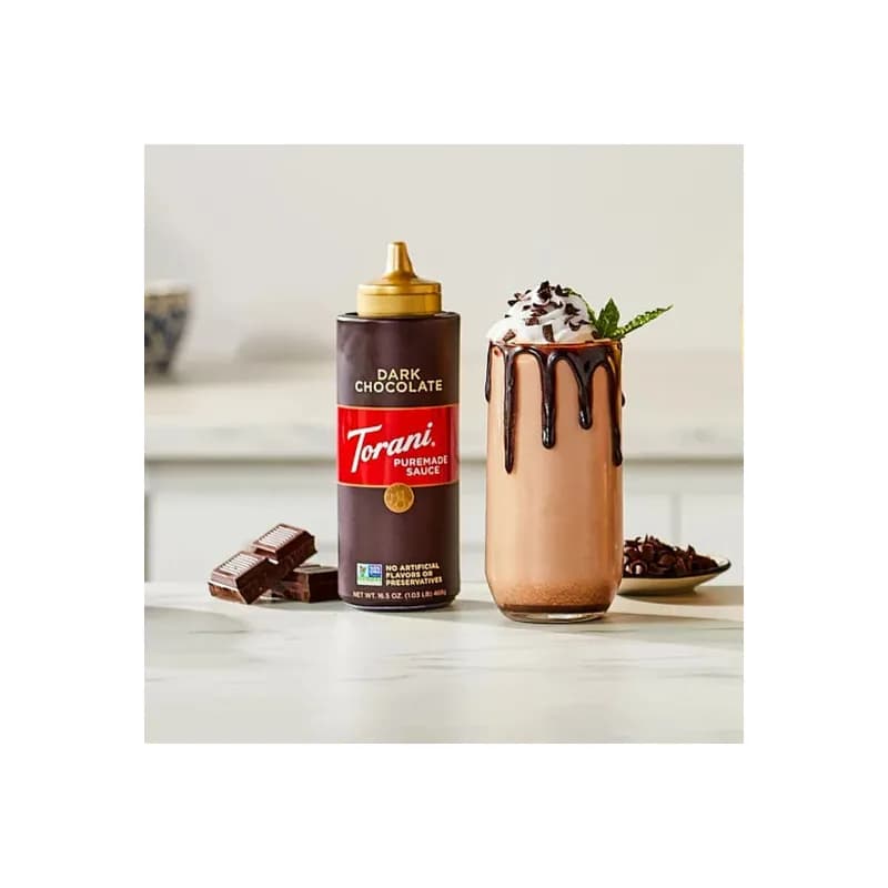 Puremade Dark Chocolate Sauce 64 OZ 1/Each