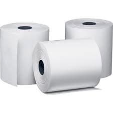 Point-of-Sale (POS) Cash Register Receipt Roll 3.13IN X230FT White Thermal Paper 50/Case