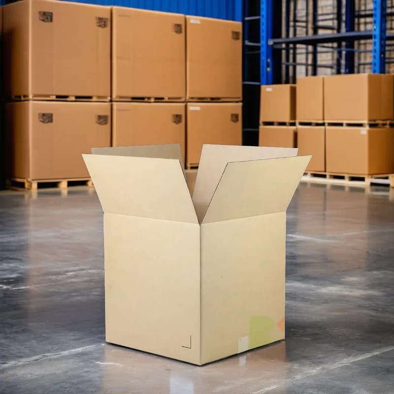 Regular Slotted Container (RSC) 16X12X8 IN Corrugated Cardboard 25/Bundle