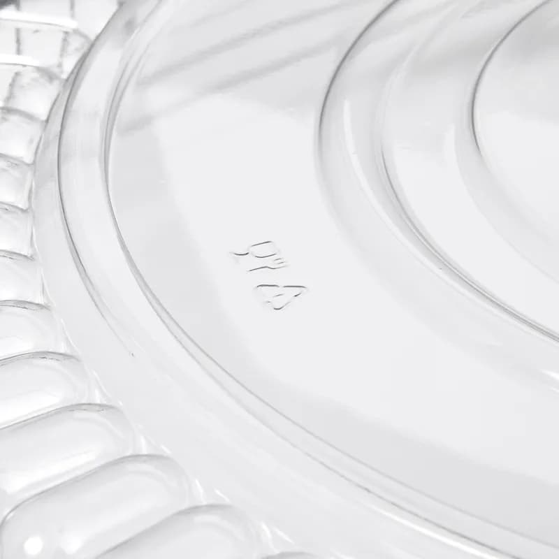 Victoria Bay Lid Low Dome 12X2 IN PET Clear Round For Catering Tray 36/Case