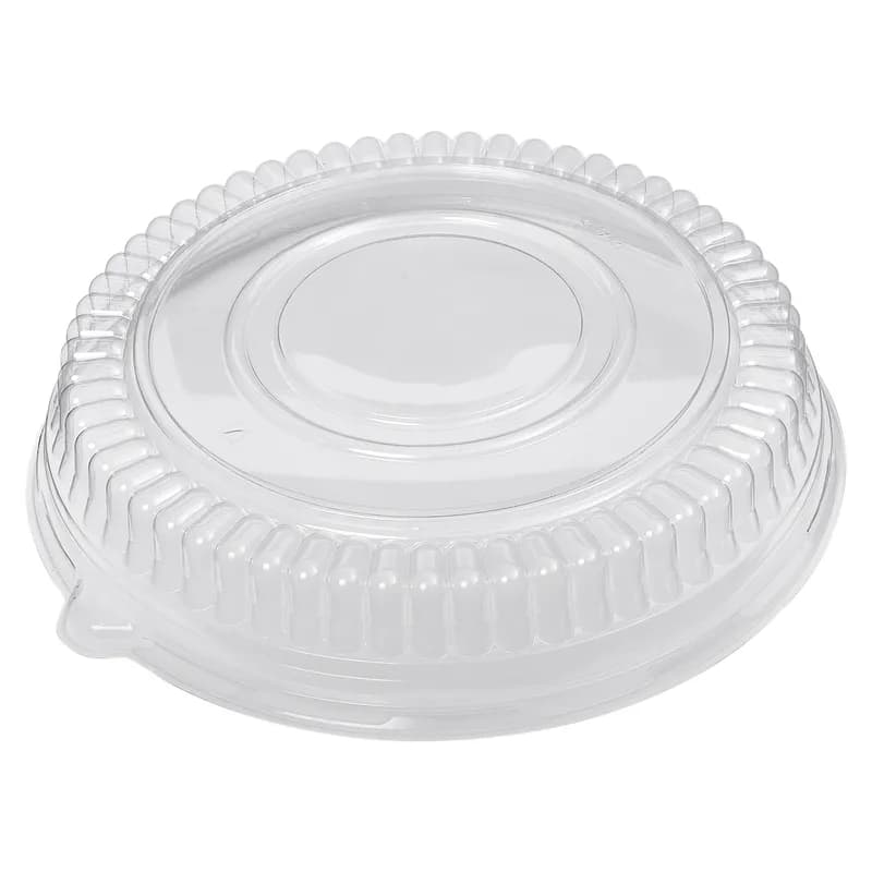 Victoria Bay Lid Low Dome 12X2 IN PET Clear Round For Catering Tray 36/Case