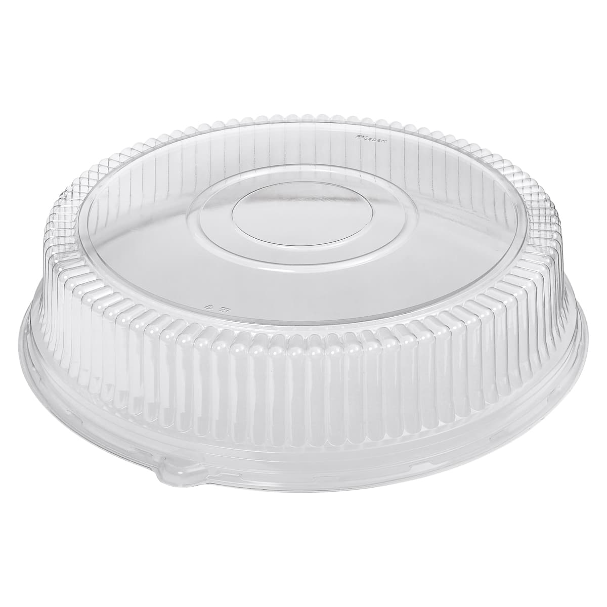 Victoria Bay Lid High Dome 18.13X4 IN PET Clear Round For Catering Tray 36/Case