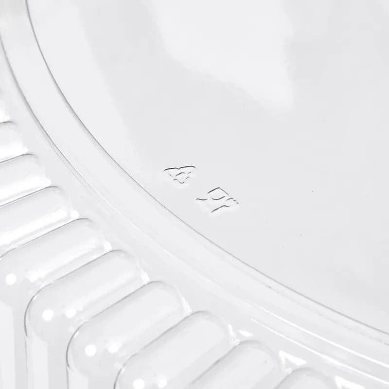 Victoria Bay Lid High Dome 18.13X4 IN PET Clear Round For Catering Tray 36/Case