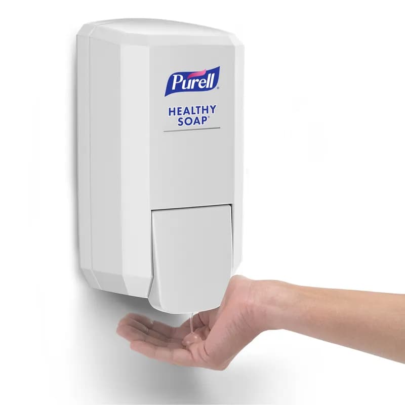 Purell® Healthy Soap Hand Soap Dispenser 1000 mL White Wall Mount ADA Compliant For CS2 6 Count/Pack