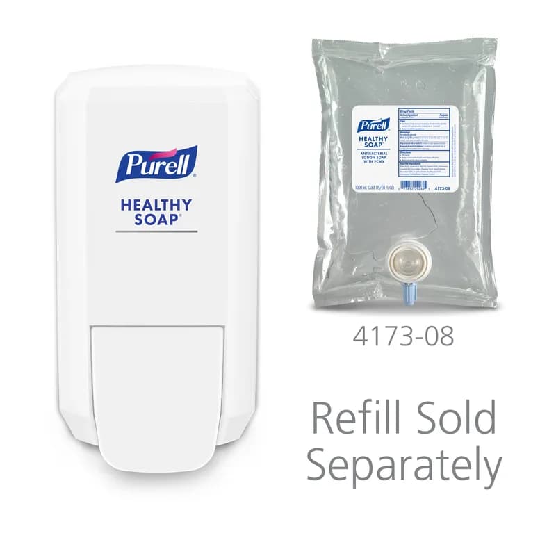 Purell® Healthy Soap Hand Soap Dispenser 1000 mL White Wall Mount ADA Compliant For CS2 6 Count/Pack
