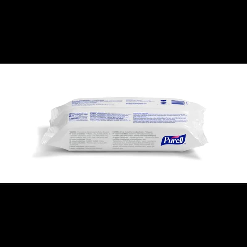 Purell® Fragrance Free Food Service Sanitizer 7.36X4.33X2.17 IN Wipe 12/Case